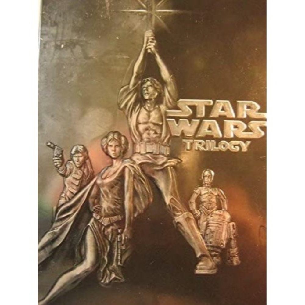 Star Wars 4-Disc DVD Trilogy Box Set NIB